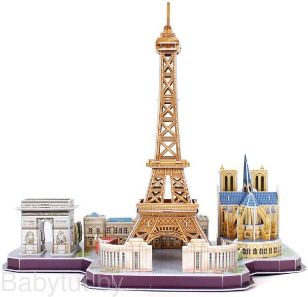 Пазл 3D Revell Достопримечательности Парижа