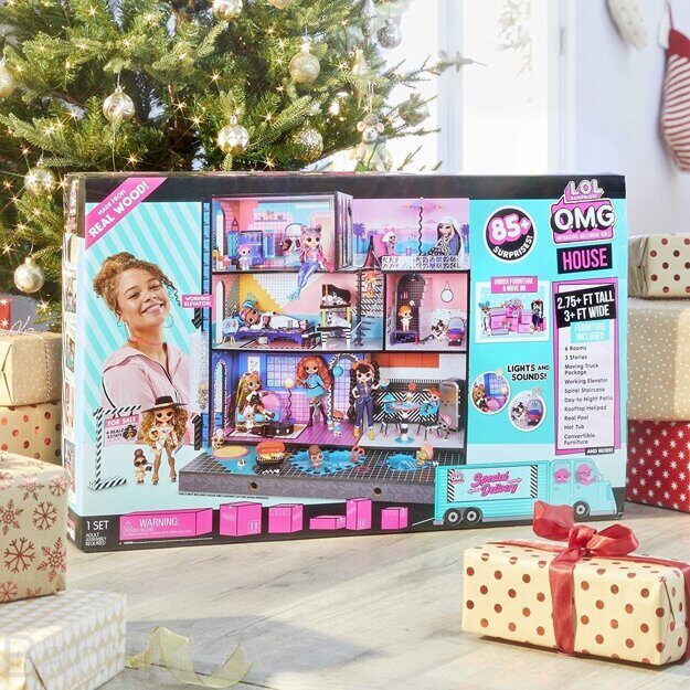 Новый Дом для кукол LOL Surprise! OMG House – New Doll House with 85+ сюрпризоа 570202