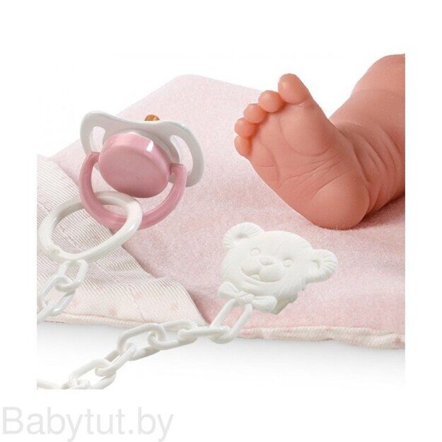 Пупс Llorens Малышка с розовой пеленкой