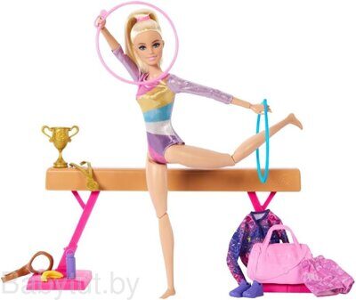 Игровой набор Barbie Гимнастка HRG52