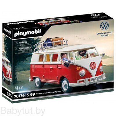 Конструктор Volkswagen T1 Camping Bus Playmobil 70176