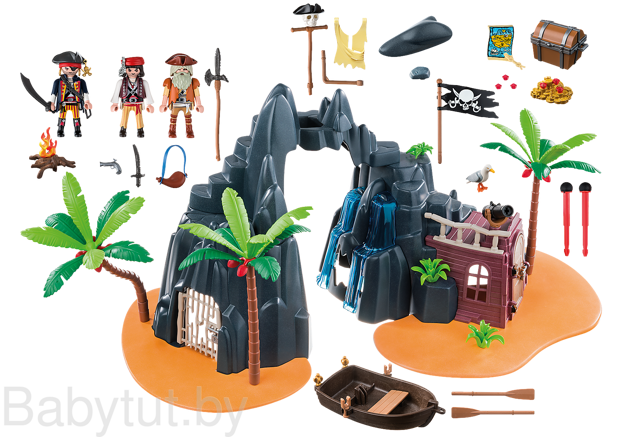 Конструктор Пираты: остров сокровищ Playmobil 6679
