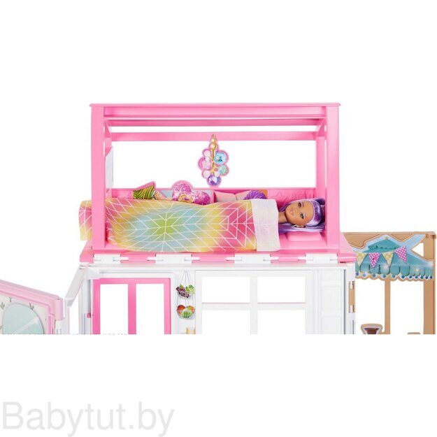 Дом Barbie с мебелью и аксессуарами HCD47
