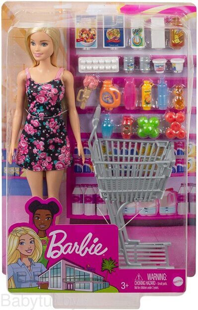 Игровой набор Barbie Время для покупок GTK94
