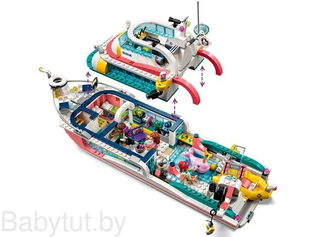 Конструктор LEGO Friends Катер для спасательных операций 41381