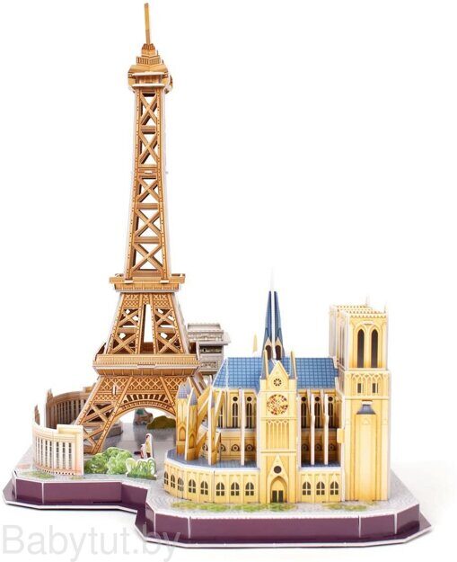 Пазл 3D Revell Достопримечательности Парижа