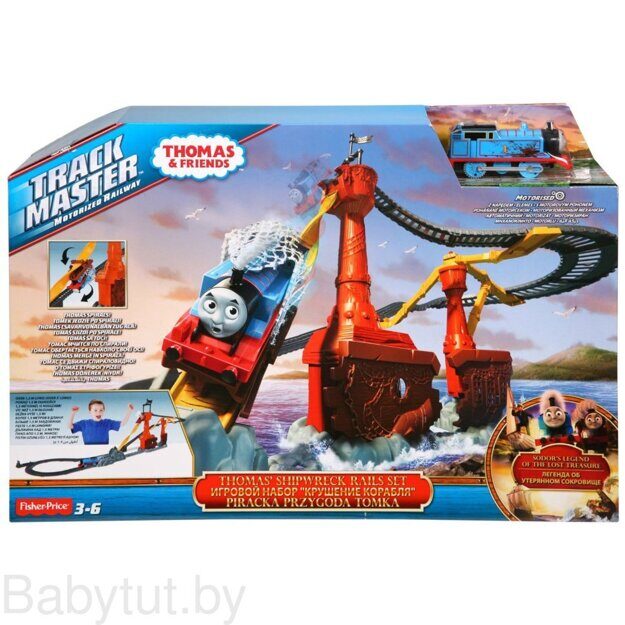 Игровой набор Thomas & Friends "Крушение корабля" CDW87