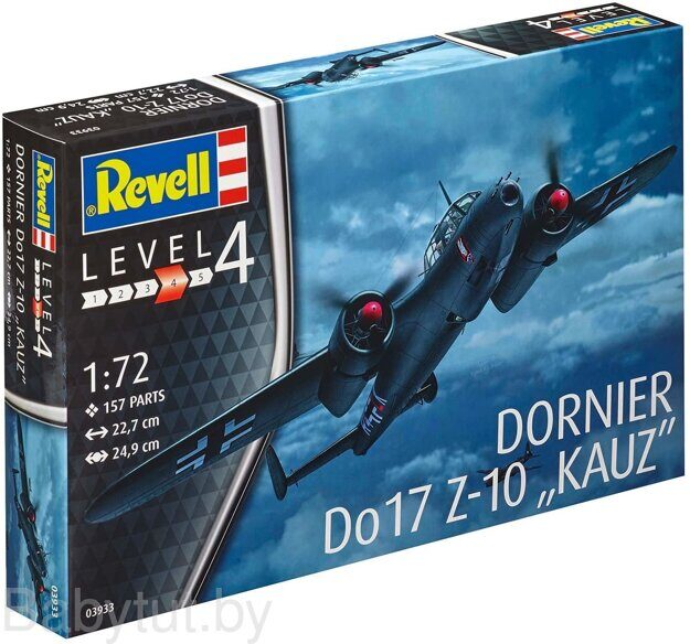 Сборная модель истребителя Revell 1:72 - Немецкий истребитель Dornier Do 17Z-10