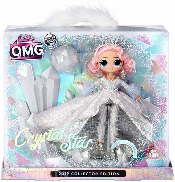 Кукла Lol Surprise OMG Winter Disco Crystal Star 562364