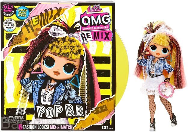 Кукла Lol Surprise OMG Remix Pop B.B.