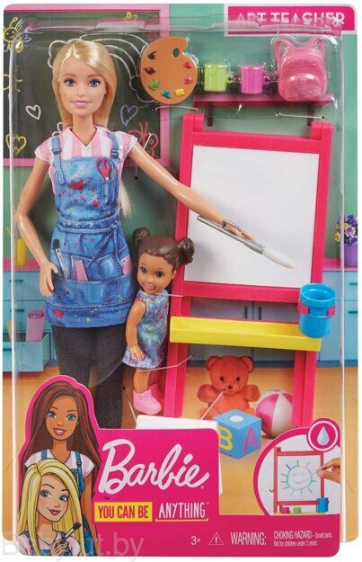 Игровой набор Barbie Учитель рисования GJM29