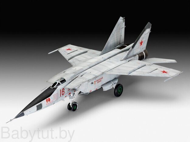 Сборная модель истребителя Revell 1:72 - Советский сверхзвуковой истребитель-перехватчик MiG-25 RBT "Foxbat B"