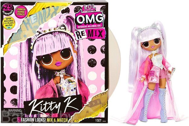 Кукла Lol Surprise OMG Remix Kitty K
