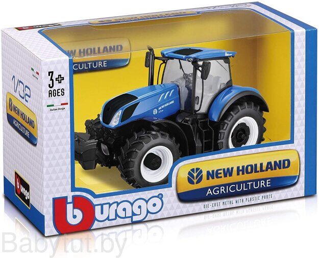Модель трактора Bburago 1:32 - Нью Холланд T7.315