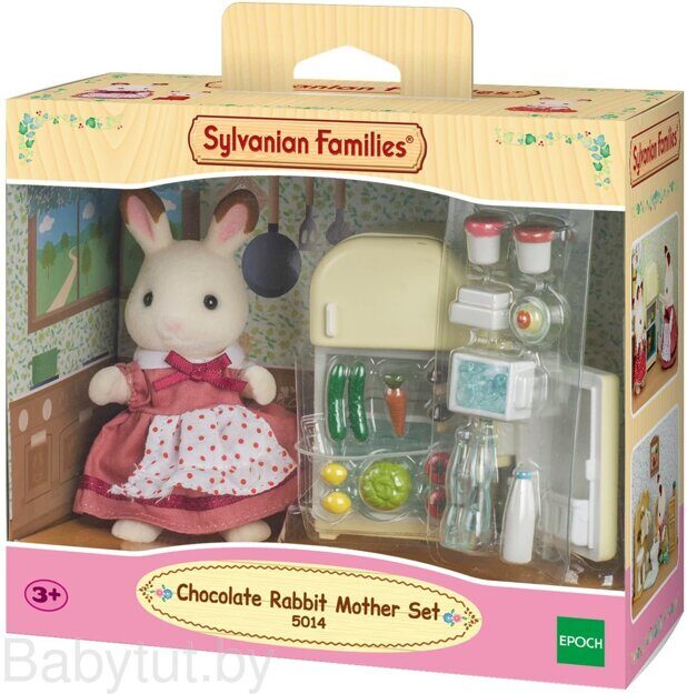 Игровой набор Sylvanian Families Мама кролик и холодильник 5014