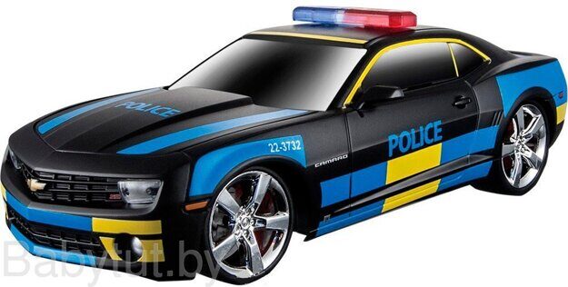 Модель автомобиля Maisto 1:24 - Шевроле Камаро RS Полиция (свет,звук, батарейки)