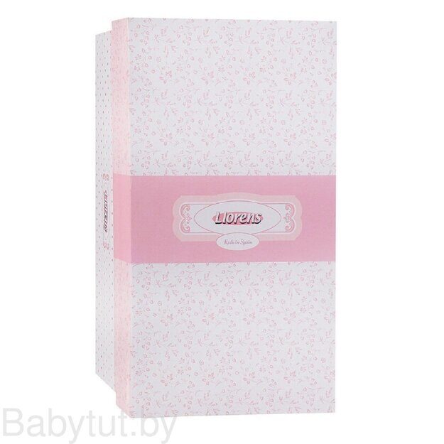 Пупс Llorens Малышка в розовом c одеяльцем 63556
