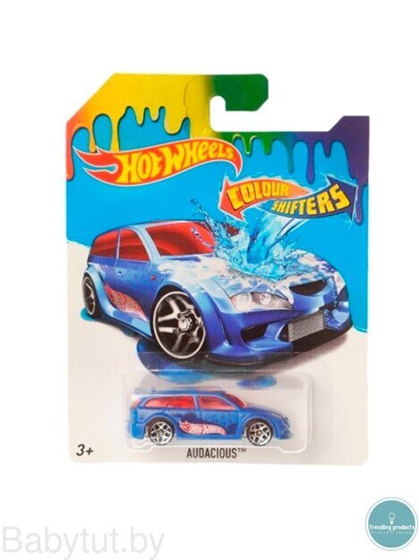 Машинка Hot Wheels серии Color Shifters audacious BHR15