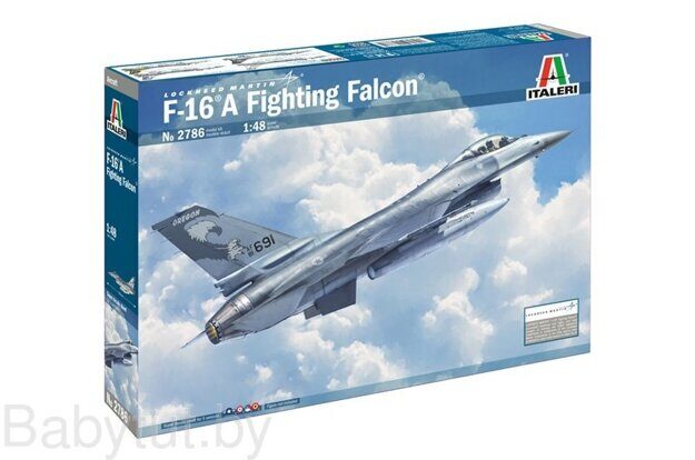 Сборная модель американского истребителя ITALERI 1:48 - F-16A Fighting Falcon