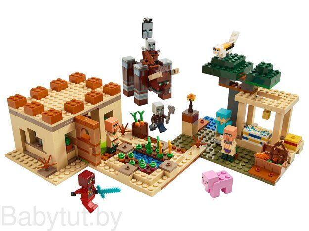 Конструктор Lego Minecraft Патруль разбойников 21160