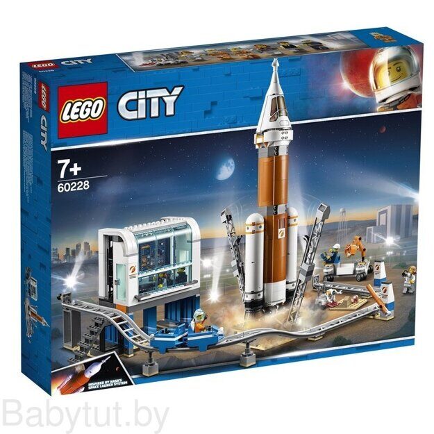 LEGO City Ракета для запуска в далекий космос и пульт управления запуском 60228