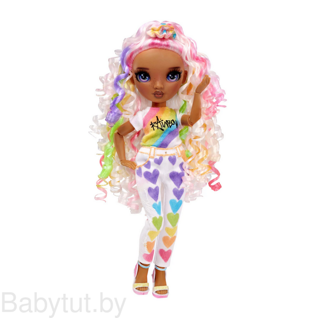 Кукла Rainbow High с фиолетовыми глазами серия Color & Create