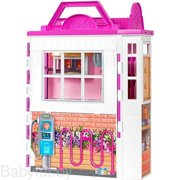 Игровой набор Barbie Гриль-ресторан с куклой HBB91