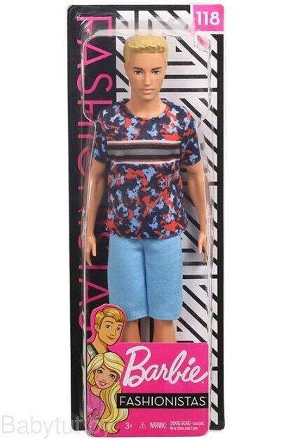 Кукла Barbie Кен Fashionistas FXL65