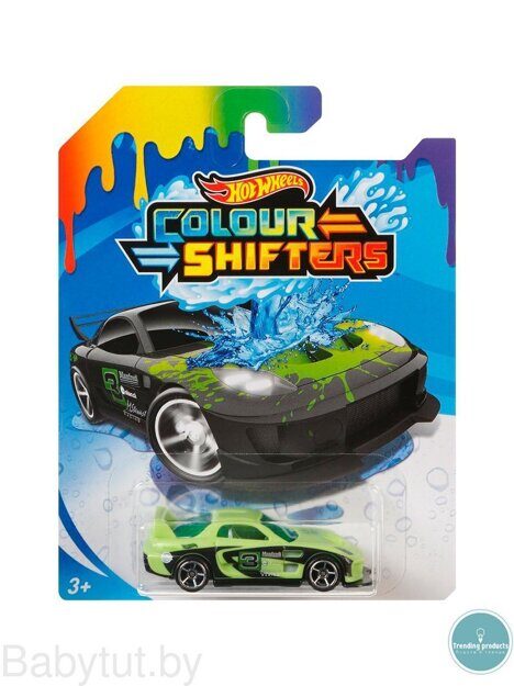 Машинка Hot Wheels серии Color Shifters 24/seven BHR15