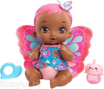 Кукла My Garden Baby Feed and Change с розовыми волосами GYP12