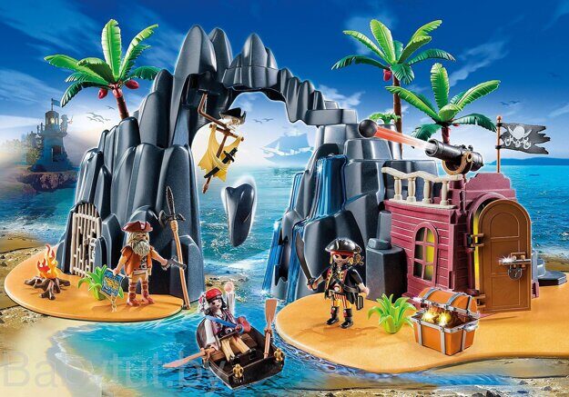 Конструктор Пираты: остров сокровищ Playmobil 6679