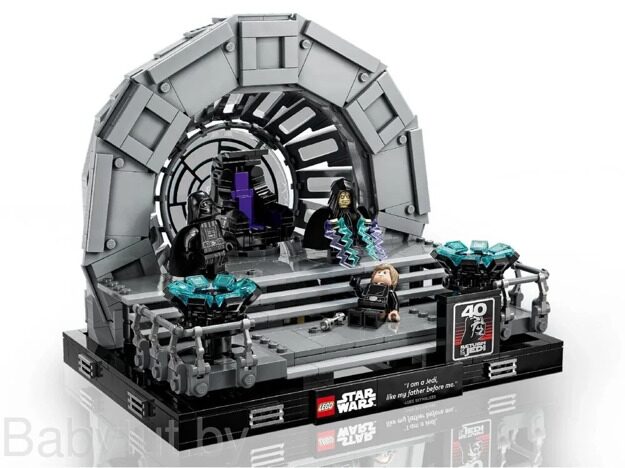 Конструктор Lego Star Wars Диорама Тронный зал императора 75352