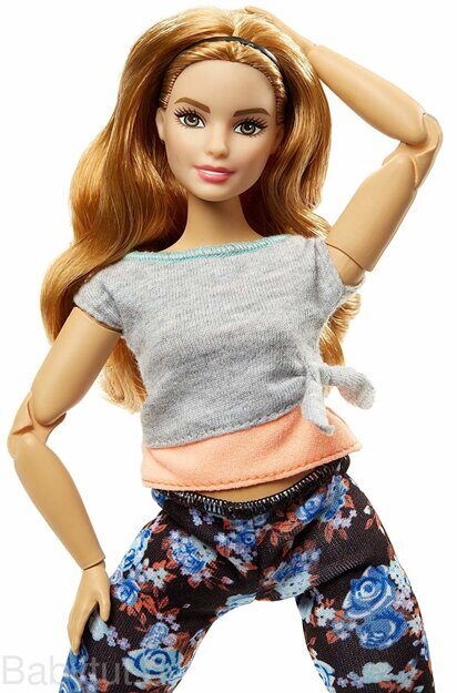 Кукла Барби Безграничные движения Йога Barbie Made To Move FTG84