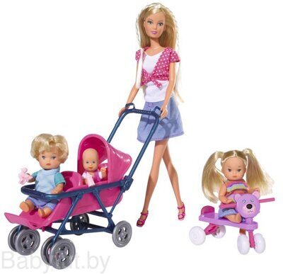 Кукла Simba Штеффи с детьми 5736350