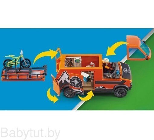 Конструктор Фургон для приключений Playmobil 70660