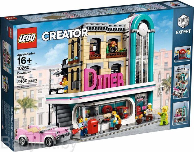 Конструктор Lego Creator Expert Ресторанчик в центре 10260