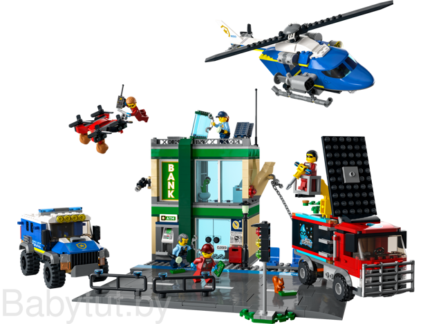 LEGO City Полицейская погоня в банке 60317