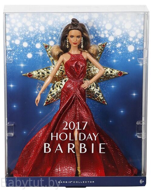 Кукла Barbie Праздничная в красном платье DYX41