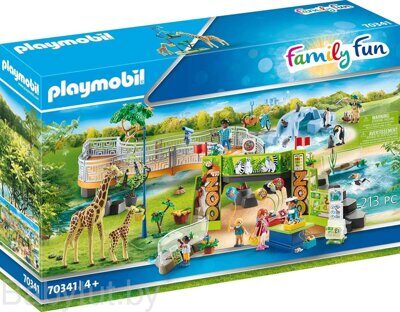 Конструктор Мой большой зоопарк приключений Playmobil 70341