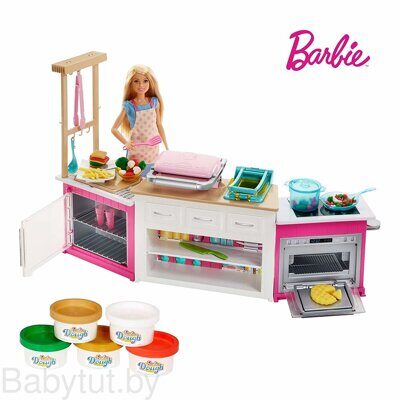 Игровой набор Barbie Супер кухня FRH73