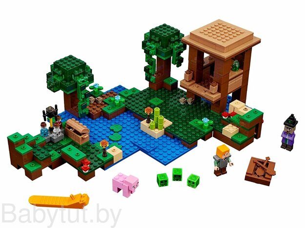 Конструктор Lego Minecraft Хижина ведьмы 21133