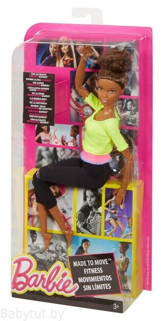 Кукла Барби Безграничные движения Barbie Made To Move DHL83