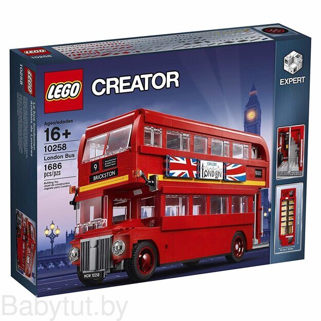 Конструктор Lego Creator Expert Лондонский автобус 10258