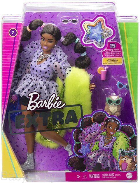 Кукла Barbie Экстра c косичками GXF10