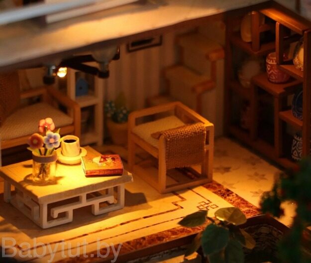 Интерьерный конструктор Румбокс Hobby Day Mini House Старый город 13848