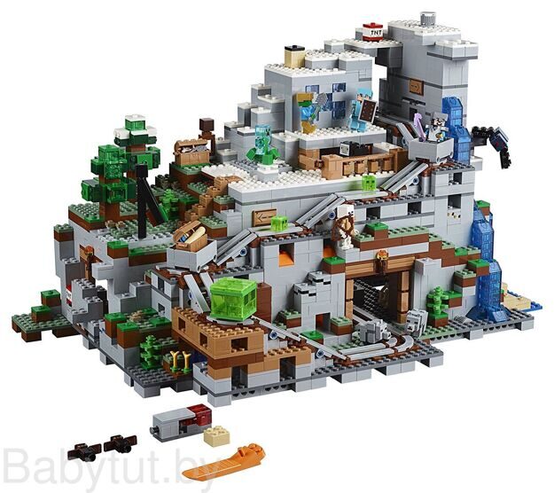 Конструктор LEGO Minecraft - Горная пещера 21137