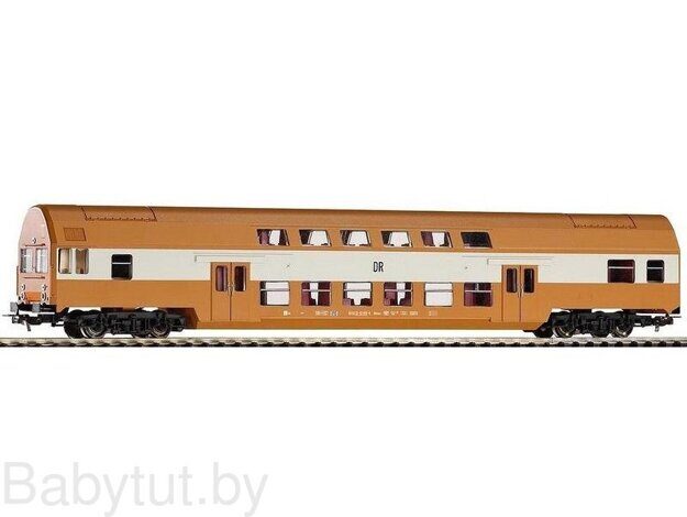 Стартовый набор Пассажирский поезд с двухэтажными вагонами Piko 57135
