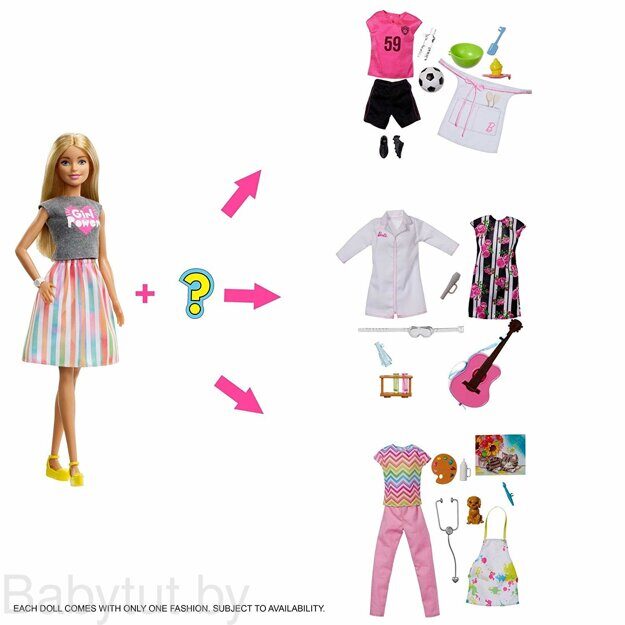 Кукла Barbie Сюрприз GFX84