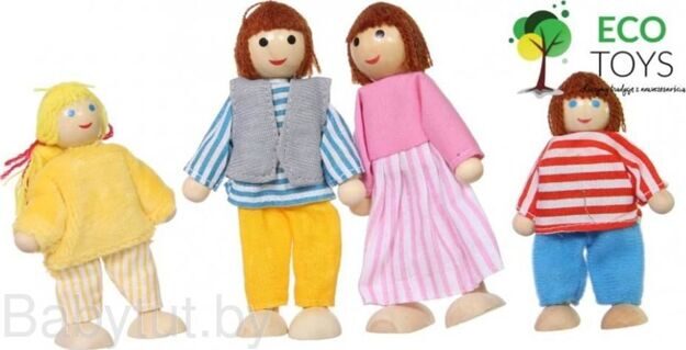 Кукольный домик Eco Toys Bajkowa 4110