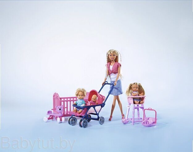 Кукла Simba Штеффи с детьми 5736350